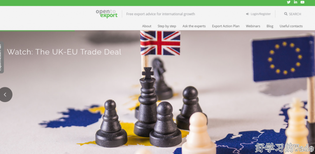 2. Open to Export