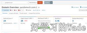 pandamech semrush